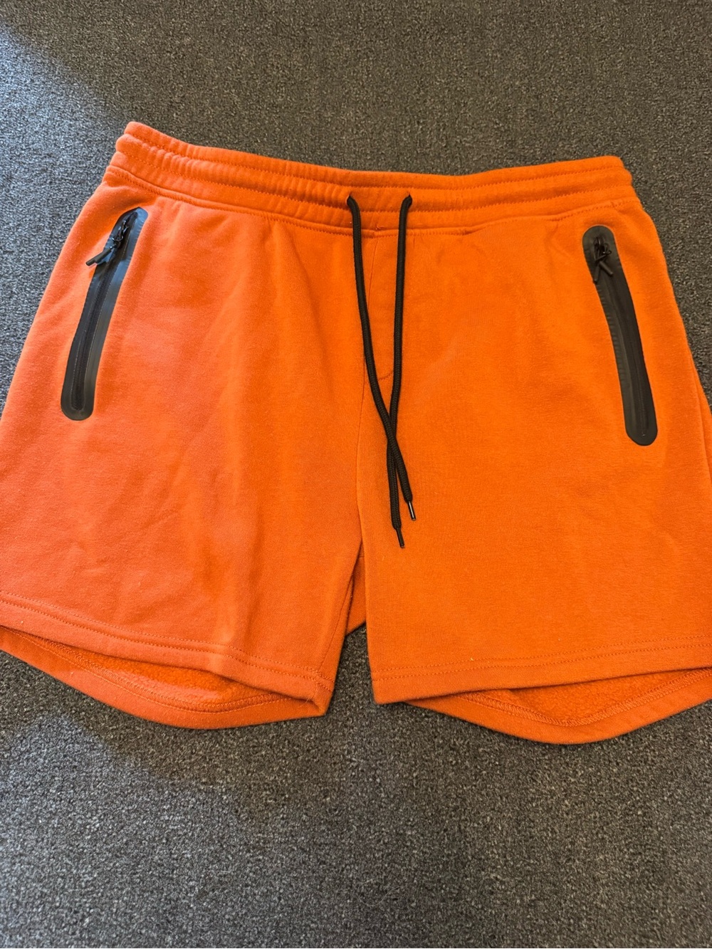 Brooklyn Cloth BKC Rust Orange Sweat Shorts 5" Inseam XL